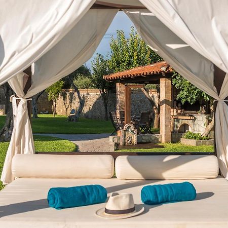 Villa Maxim With Private Pool & Tennis Court Halikounas Luaran gambar