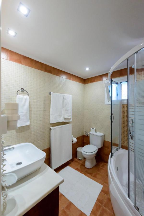 Villa Maxim With Private Pool & Tennis Court Halikounas Luaran gambar