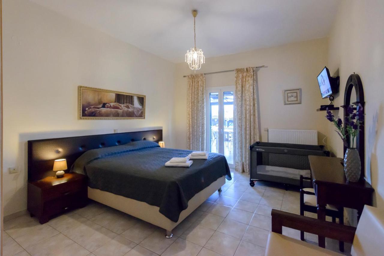 Villa Maxim With Private Pool & Tennis Court Halikounas Luaran gambar