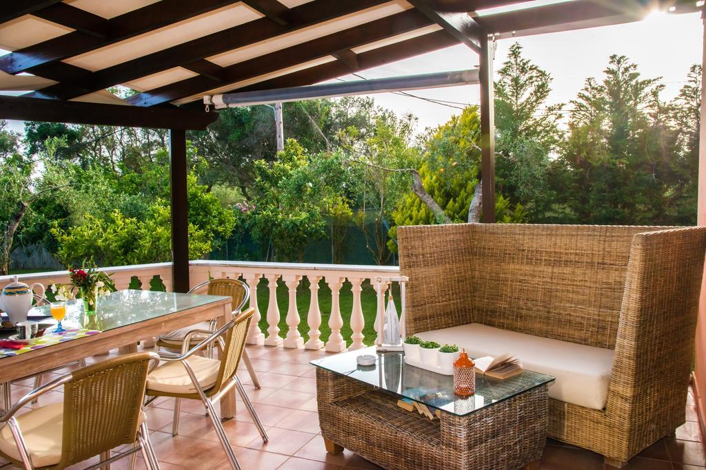 Villa Maxim With Private Pool & Tennis Court Halikounas Luaran gambar